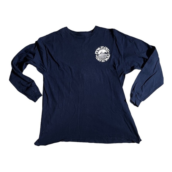 PINK Floyd Mens' World Tour Dark Side of the Moon Print Long Sleeve T-Shirt XL - Picture 1 of 6